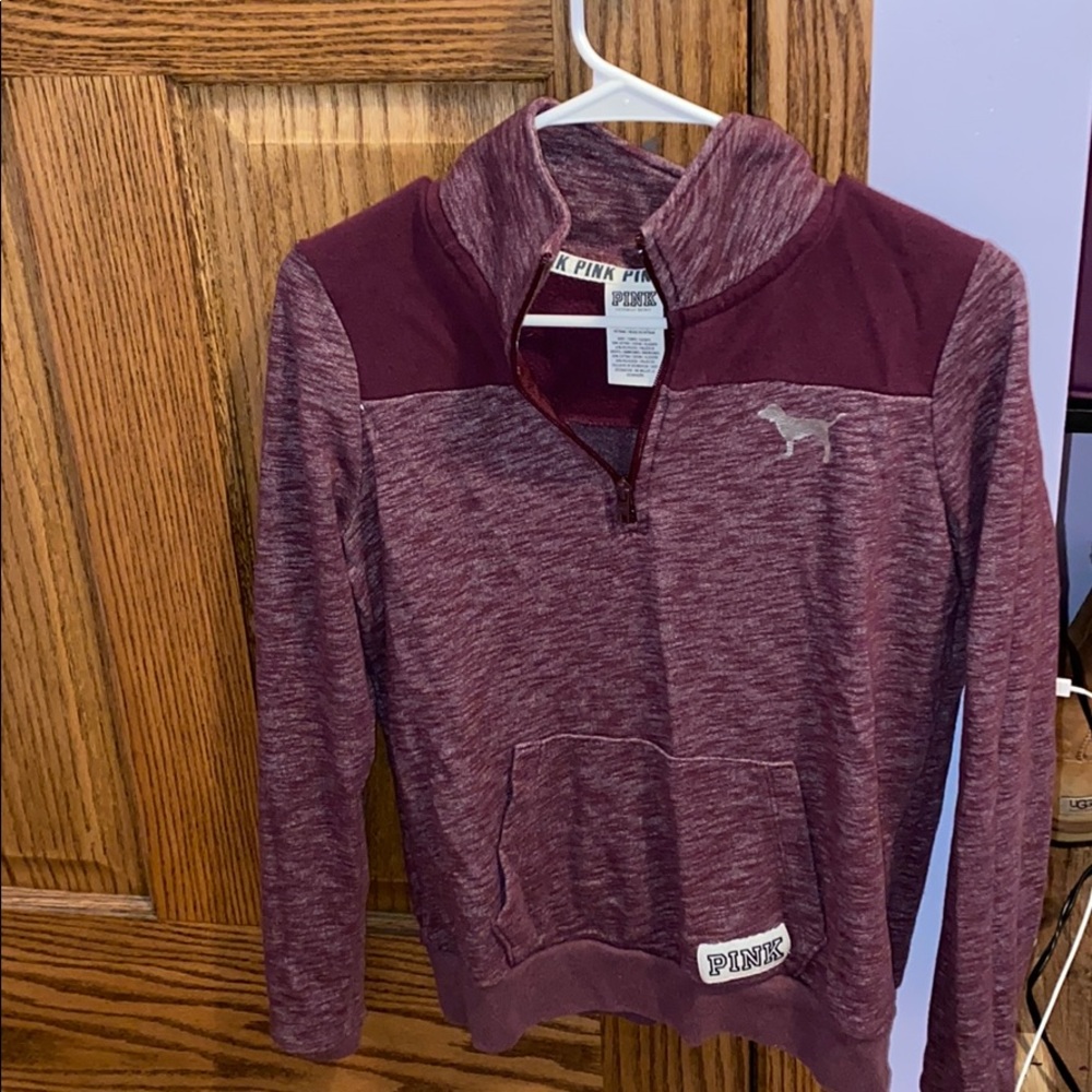 PINK quarter zip